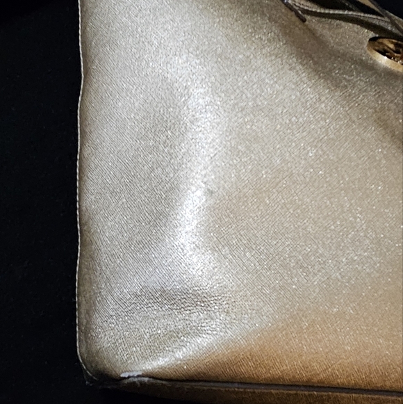 Michael Kors Gold Tote Bag - Picture 8 of 16